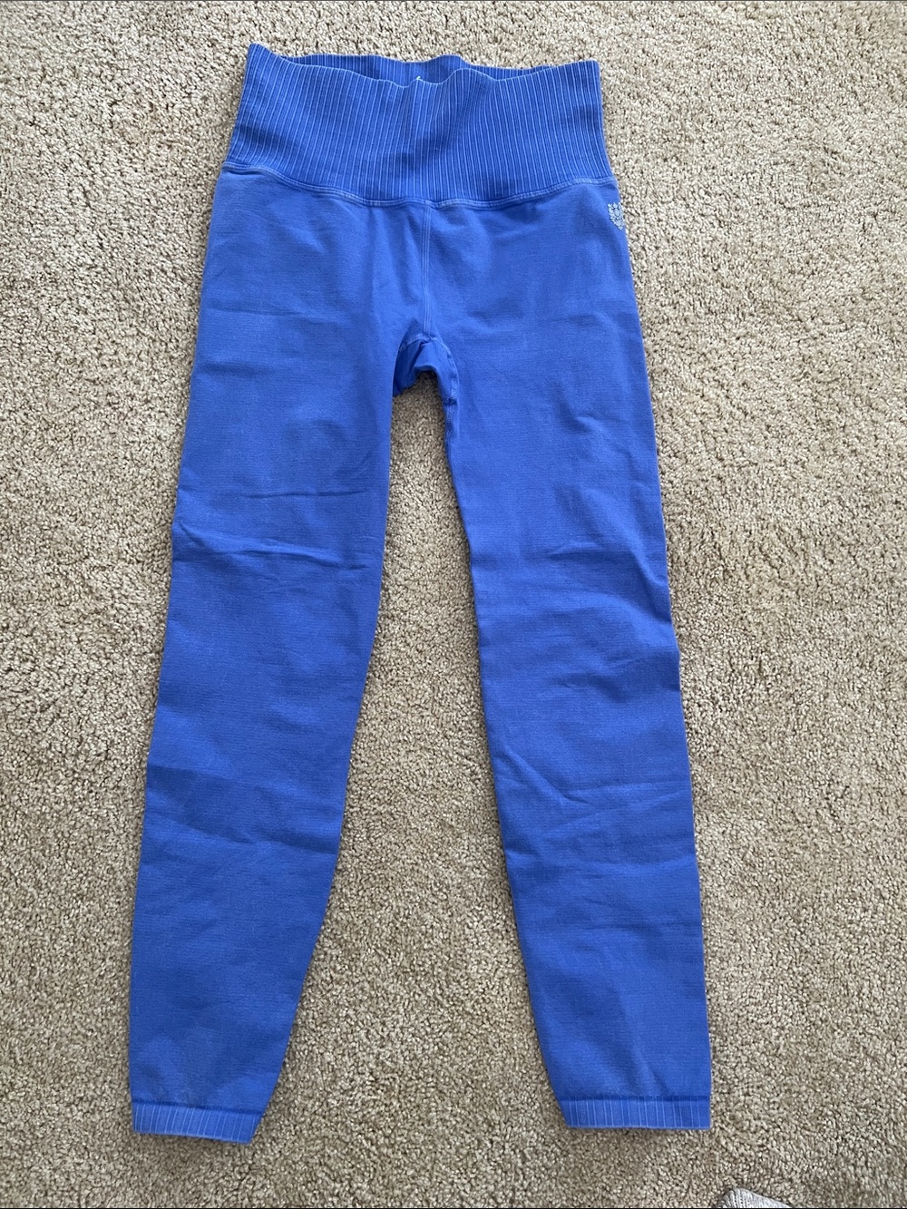 FP Movement by Free People Electric Blue Seamless Leggings